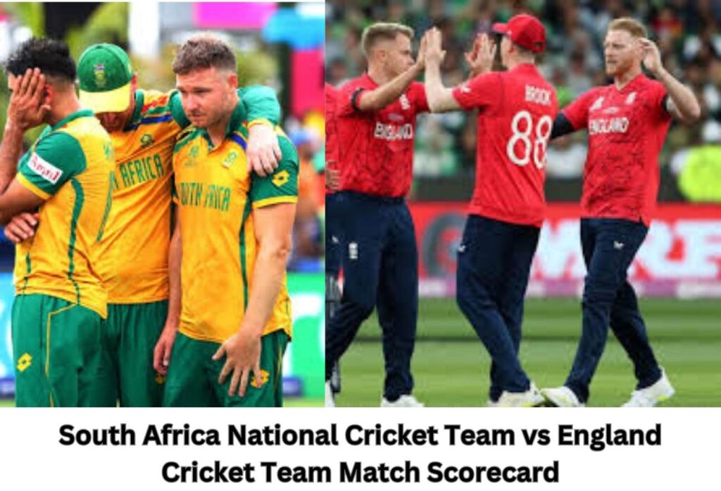 South Africa National Cricket Team vs England Cricket Team Match Scorecard